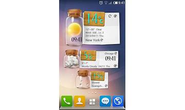 Bottle style GO Weather EX for Android - Download the APK from Habererciyes